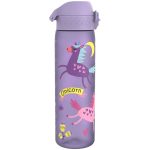 Бутилка за вода Ion8 Print, рециклирана пластмаса, 500ml, ЕДНОРОЗИ ЛИЛАВИ - Image 3