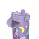 Бутилка за вода Ion8 Print, рециклирана пластмаса, 500ml, ЕДНОРОЗИ ЛИЛАВИ - Image 4