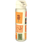 Бутилка за вода Ion8 Print,рециклирана пластмаса, 500ml, Camping