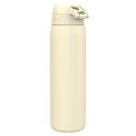 Бутилка за вода Ion8 SE, метална, 1200ml, КРЕМАВ - Image 2