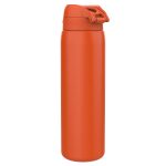 Бутилка за вода Ion8 SE, метална, 1200ml, ТОРАНЖЕВ - Image 2