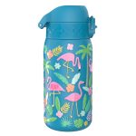 Бутилка за вода Ion8 Print, метална, 400ml, ФЛАМИНГО - Image 3