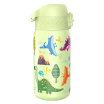 Бутилка за вода Ion8 Print, метална, 400ml, Dinosaurs - Image 2