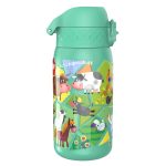Бутилка за вода Ion8 Print, метална, 400ml, ФЕРМА - Image 3