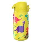 Бутилка за вода Ion8 Print, метална, 400ml, ДИНОЗАВРИ2 - Image 3