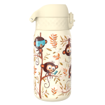 Бутилка за вода Ion8 Print, метална, 400ml, Monkeys - Image 4