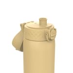 Бутилка за вода Ion8 SE, метална, 600ml, ПЯСЪЧЕН - Image 4