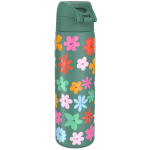 Бутилка за вода Ion8 Print, метална, 600ml, Floral