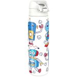 Бутилка за вода Ion8 Print, метална, 600ml, РОБОТИ - Image 2
