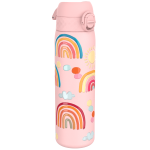 Бутилка за вода Ion8 Print,метална, 600ml, Rainbows - Image 3