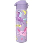 Бутилка за вода Ion8 Print, метална, 600ml, ЕДНОРОЗИ ЛИЛАВА - Image 3