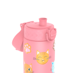 Бутилка за вода Ion8 Print, метална, 600ml, Cats - Image 2