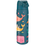 Бутилка за вода Ion8 Print, метална, 600ml, Whales - Image 3