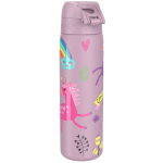 Бутилка за вода Ion8 Print, метална, 600ml, Unicorns - Image 2