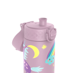Бутилка за вода Ion8 Print, метална, 600ml, Unicorns - Image 4
