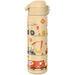Бутилка за вода Ion8 Print, метална, 600ml, СТРОИТЕЛНИ МАШИНИ - Image 2