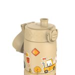 Бутилка за вода Ion8 Print, метална, 600ml, СТРОИТЕЛНИ МАШИНИ - Image 3
