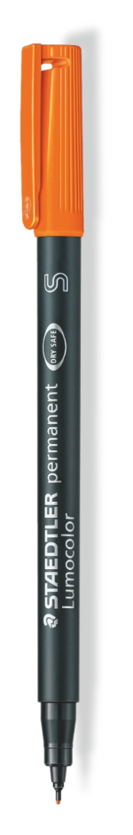 Маркер Staedtler Lumocolor 313 OHP S, оранжев - Image 3
