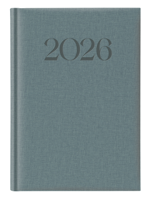 Календар-бележник Castelli Biella 894 A5, 2026,тюркоаз