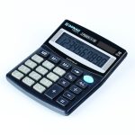 Настолен калкулатор Donau Tech, 10 разряда, черен - Image 3