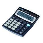 Настолен калкулатор Donau Tech, 12 разряда, черен - Image 3