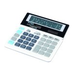 Настолен калкулатор Donau Tech, 12 разряда, бял - Image 3