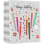Подаръчна торбичка Deluxe Large Glitter HB, 26x32x12cm - Image 3
