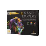 Акрилни маркери Creative Art, 12 цвята в кутия - Image 2