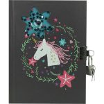 Бележник с катинарче, 13х18см, 80 бели л, Girls - Image 4