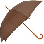 Автоматичен чадър Zeus, 105 cm, 8 секции, кафяв - Image 2