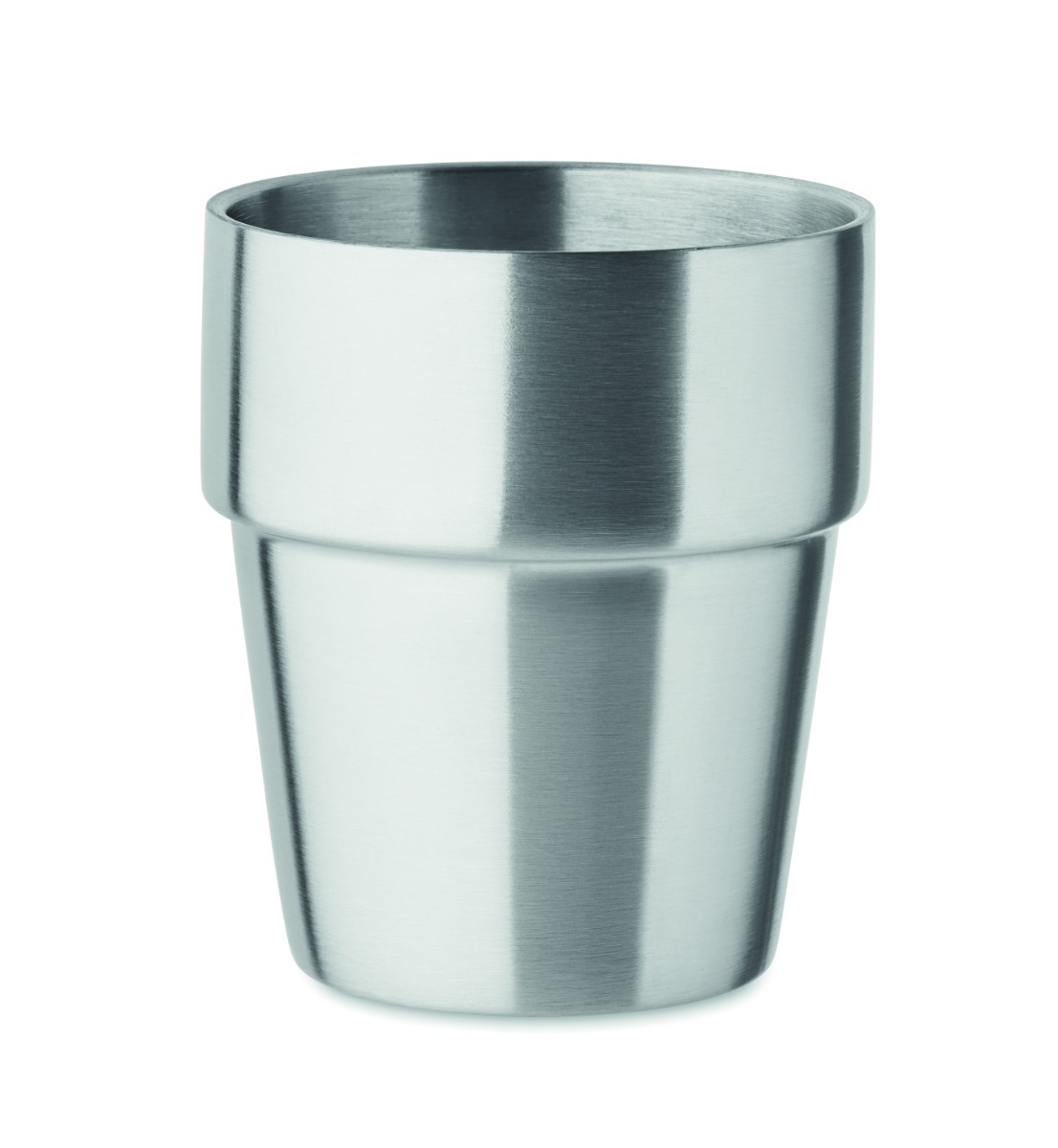 mo2323-16 Чаша Acerito, двустенна, 250ml, СРЕБРИСТ - Image 1