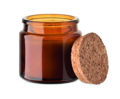 Ароматизирана свещ в бурканче, 70g, кафява - Image 2