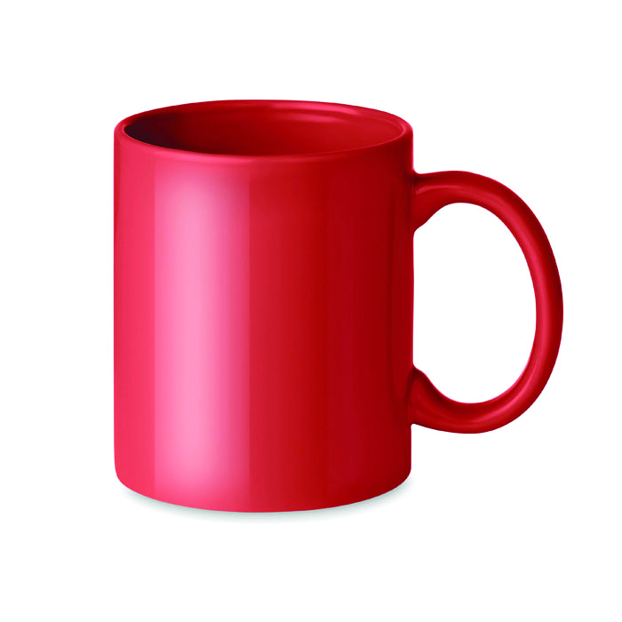 mo6208-05 Керамична чаша, 300 ml, червена - Image 1