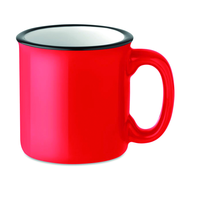 mo9243-05 Керамична чаша Tweenies, 240ml, червена - Image 1