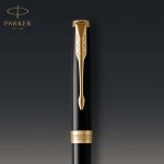 Химикалка Parker Royal Sonnet Lacquer, черна GT, без кутия - Image 3