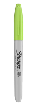 Перманентен маркер Sharpie, F, свзелен - Image 3