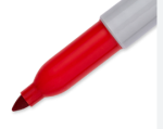 Перманентен маркер Sharpie, F, червен - Image 2