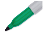 Перманентен маркер Sharpie, F, зелен - Image 2