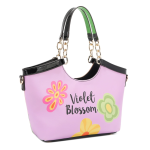 Чанта Nicole Lee, 34.5x23x8.5 cm, Violet Blossom - Image 10