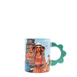 Керамична чаша Nicole Lee, 500ml, Martha Italy