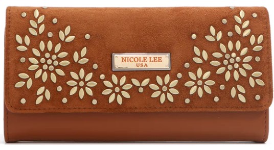 screenshot_2026-03-10_120815 Портфейл Nicole Lee, 19x10x3.5 cm, КАФЯВ - Image 1