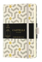 Бележник Castelli Oro, 13x21cm, бели л., Snakes