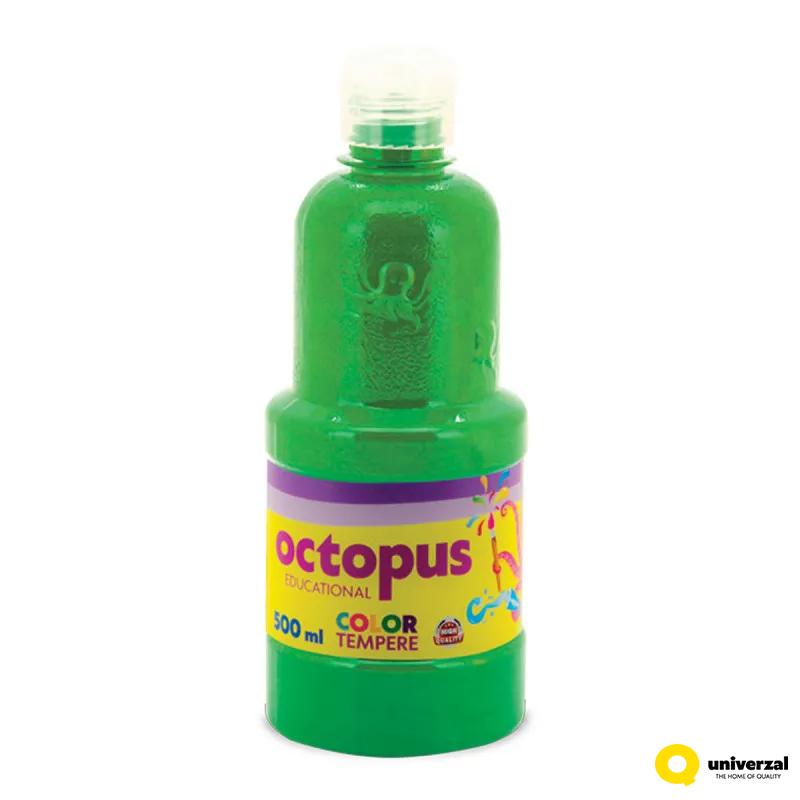 unl-1635 Темперна боя Octopus, 500мл в бутилка, свзелена - Image 1