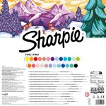Комплект перманентни маркери Sharpie Winter Holiday, 25 цвята - Image 4