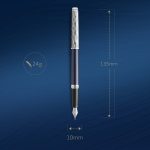Писалка Waterman Hemisphere SE Deluxe Blue CT - Image 4