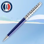 Химикалка Waterman Hemisphere DeLuxe Marine Blue, райе - Image 7