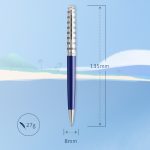 Химикалка Waterman Hemisphere DeLuxe Marine Blue, райе - Image 3