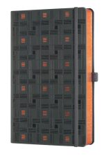 Бележник Castelli C&G, 9x14cm, лин, Weaving Copper - Image 2