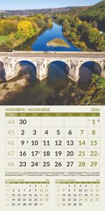 Стенен календар 12-л., 2026, Забележителности България - Image 12